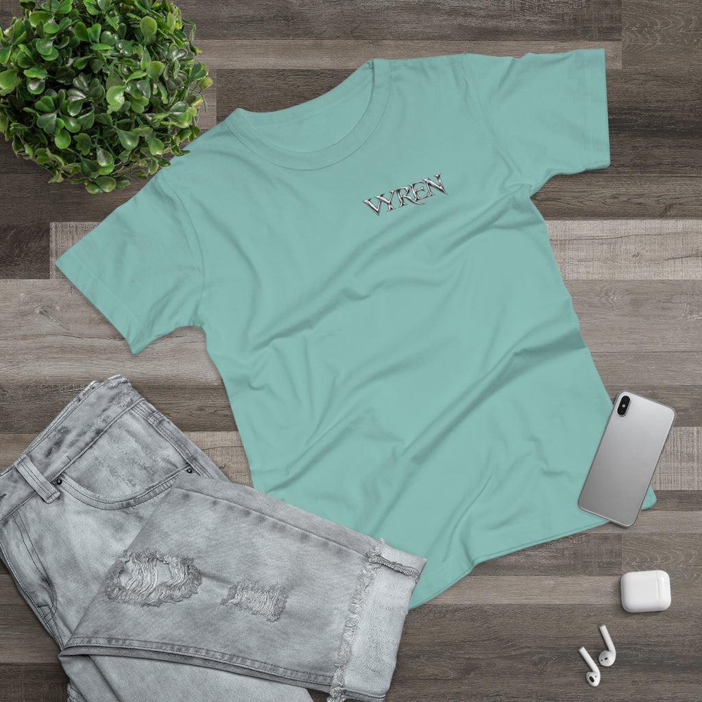 Vyren Minimalist Women's T‑Shirt — Small Chest Logo