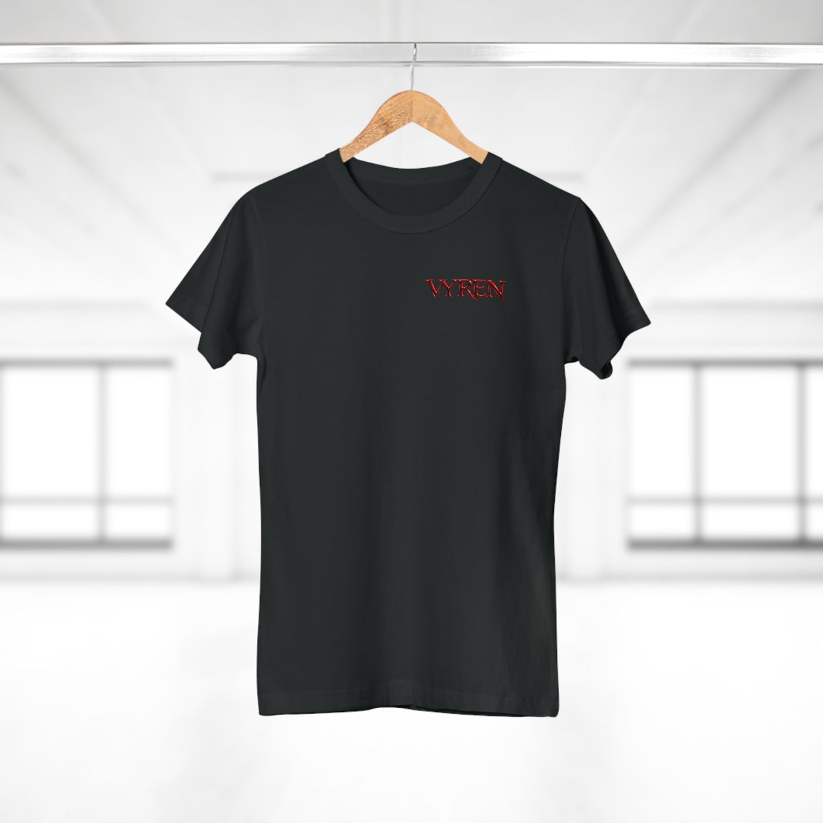 Vyren Minimalist Women's T‑Shirt — Small Chest Logo