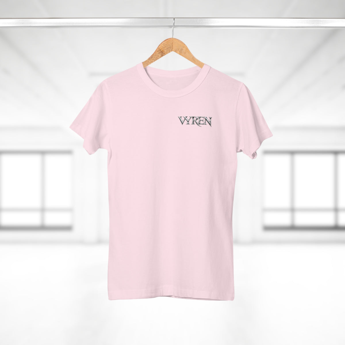 Vyren Minimalist Women's T‑Shirt — Small Chest Logo