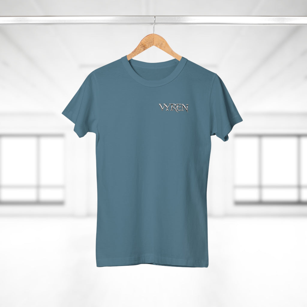 Vyren Minimalist Women's T‑Shirt — Small Chest Logo