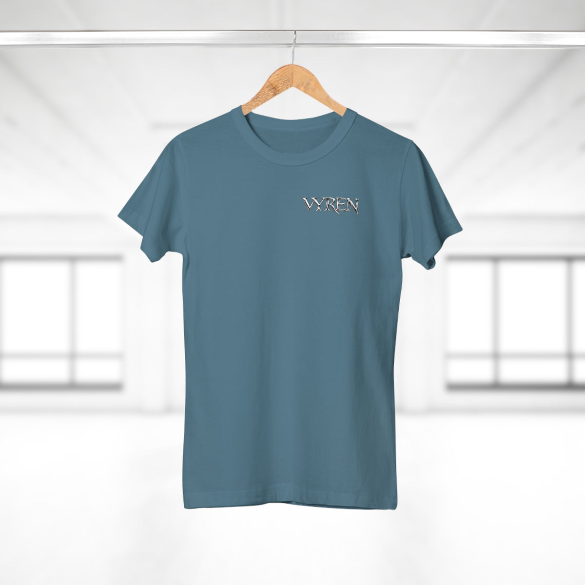 Vyren Minimalist Women's T‑Shirt — Small Chest Logo